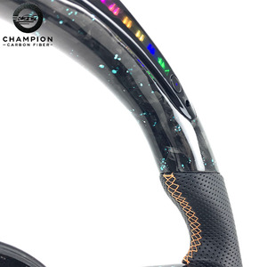 Para BMW Mini JCW F54 F55 F56 F60 R56, pantalla LED deportiva, volante de fibra de carbono, piezas automotrices 2015 2017 2018 2019 2020 <span class=keywords><strong>2022</strong></span> - Product Image 5