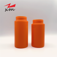 Flacon d'emballage pour compléments alimentaires 175cc 200cc, flacon orange pour vitamines et médicaments, flacon pour pilules et gélules, pot en plastique PET résistant aux enfants