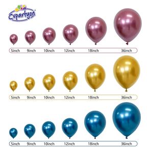 Ballons métalliques durables de haute qualité de <span class=keywords><strong>12</strong></span> pouces en chrome doré pour les célébrations de Noël du Nouvel An - Product Image 5