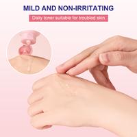 MELAO Pdrn Soins de la peau Coréen Rose Rose Niacinamide Tonique Laiteux Pdrn Toner Visage Private Label Anti-âge Blanchissant Tonique Hydratant