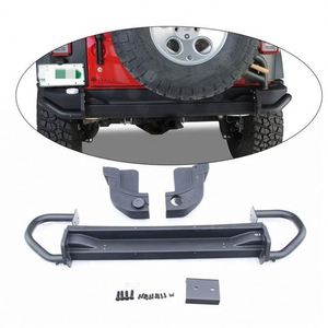 Gobison 2007-2017 Venta caliente <span class=keywords><strong>4x4</strong></span> Auto Tuning Accesorios Parachoques trasero y soporte de neumático de repuesto para Jeep Wrangler JK - Product Image 1