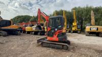 La mini excavatrice de 3.5 tonnes a utilisé l'excavatrice Kubota U35 à Shanghai en Chine