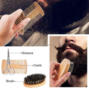 Kit de <span class=keywords><strong>cuidado</strong></span> de la <span class=keywords><strong>barba</strong></span> para hombre, conjunto de aceite y bálsamo, bolsa de viaje para regalo, Kit de crecimiento de la <span class=keywords><strong>barba</strong></span> con logotipo personalizado, venta al por mayor - Product Image 4