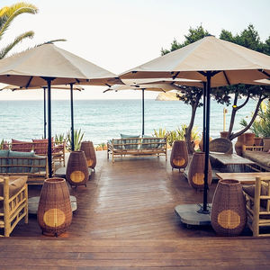 Современная Водонепроницаемая плетеная Напольная Лампа из ротанга - Product Image 4