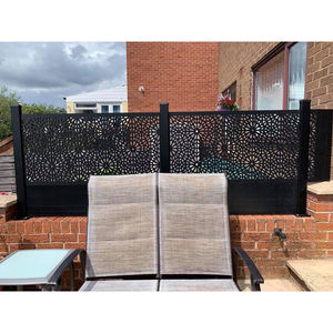 Panneaux de clôture de <span class=keywords><strong>jardin</strong></span> en composite bois-plastique (WPC) bon marché - Imperméables et résistants aux intempéries - Product Image 5