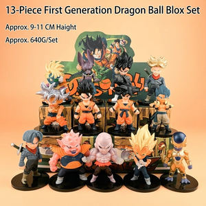 Set di Action Figure <span class=keywords><strong>Anime</strong></span> <span class=keywords><strong>Dragon</strong></span> Z Balls all'Ingrosso, Modelli in PVC di Goku e Vegeta, Ornamento da Scrivania, Decorazione per Interni Auto, Regalo di Compleanno - Product Image 5