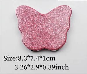 Hot Selling Butterfly <b>Compact</b> Mrrors Mini Butterfly Shape Cheap Small Makeup Pocket <b>Mirror</b> - Product Image 3