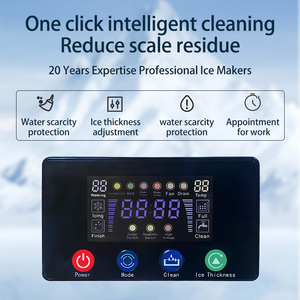 Máquina Comercial Automática para Hacer Hielo en Cubos de 60kg-1200kg, Fabricante de Hielo Cristalino - Product Image 5