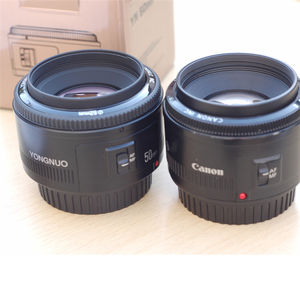 Yongnuo เลนส์กล้องโฟกัส F1.8 YN50mm รูรับแสงขนาดใหญ่สำหรับกล้อง Canon EF 70D 5D3 600D กล้อง <span class=keywords><strong>Nikon</strong></span> <span class=keywords><strong>F</strong></span> DSLR - Product Image 6