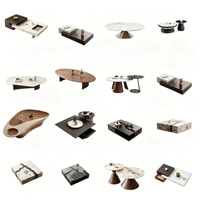 Ensemble de canapés modulaires incurvés en tissu, élégant, luxueux, moderne, italien, minimaliste, pour hall d'hôtel, appartement, centre commercial et villa
