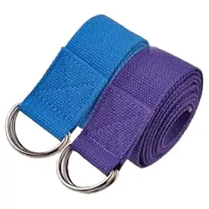 Fitness and Body Building Tie Yoga Belt Fitness Belt and Strap Available at Wholesale Price from Indian Exporter