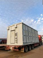 Subestación Contenerizada para Exteriores de 11kV 35kV, Subestación de Transformadores Compacta Montada en Plataforma para Energía Solar y Eólica