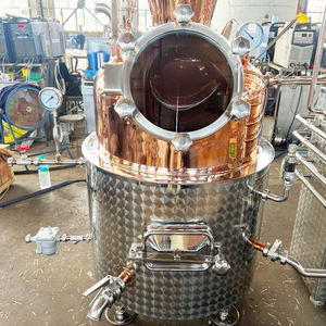 Tw 300L/400L/500L/600L อุตสาหกรรมเครื่องแปรรูปไวน์เครื่องดื่มที่มีการกลั่นยังคงทองแดงอุปกรณ์การกลั่นที่สมบูรณ์ - Product Image 2