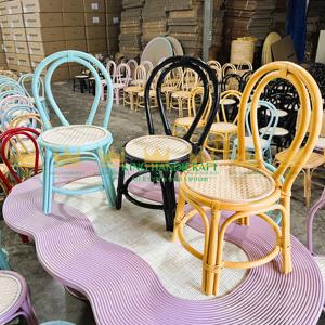 Silla de ratán acogedora y encantadora de estilo de diseño moderno para niños para una experiencia de sala de juegos caprichosa para bebés de dormitorio de cocina, de Vietnam - Product Image 2