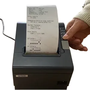 Papel de caja registradora al por mayor de fábrica 80x80mm POS Bank ATM rollo de papel térmico Papel de recibo de impresión térmica