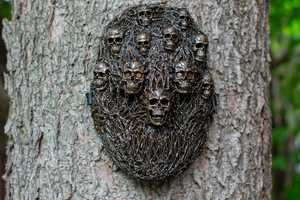 2023 nouveau Halloween horreur sanglant <span class=keywords><strong>pourri</strong></span> masque réaliste vieil homme effrayant masque Cosplay couvre-chef Halloween Costumes accessoires - Product Image 3