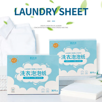Feuilles de savon solides super concentrées pour le lavage des sous-vêtements, écologiques, jetables, à haute mousse, vente en gros d'usine