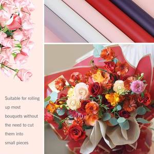 20 Sheets Flower <b>Wrapping</b> <b>Paper</b> Waterproof Floral Bouquet <b>Wrapping</b> <b>Paper</b> Florist Supplies Packaging <b>Paper</b> for Wedding Birthday - Product Image 2