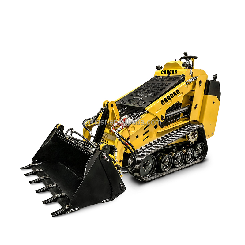 Заводская поставка мини-погрузчик с ковшом 4 в 1