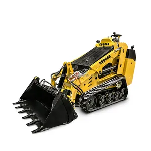 Factory Supply Mini Skid Steer Loader With 4 In 1 Bucket