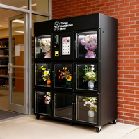 Distributeur automatique de fleurs intelligent personnalisé avec contrôle précis de la température et de l'humidité. Convient pour une utilisation scolaire