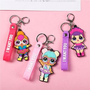 Llavero de PVC con Logotipo Personalizado, Sin Pedido Mínimo, Muestra Gratuita, Llavero de Goma Suave 3D Personalizado, Kpop, Anime - Product Image 3