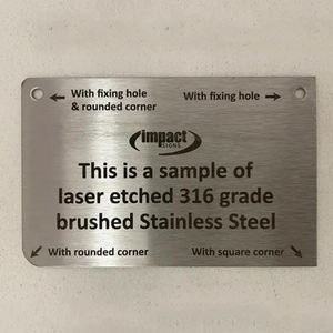 <span class=keywords><strong>Placa</strong></span> de Identificación de Aluminio <span class=keywords><strong>Grabada</strong></span> Personalizada para Oficina, Escritorio, Puerta, Buzón - Product Image 2