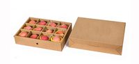 Boîte en carton personnalisée de fruits cerises fraîches de haute qualité du Vietnam feuille d'or imprimée avec logo personnalisé pour papier de qualité Sushi