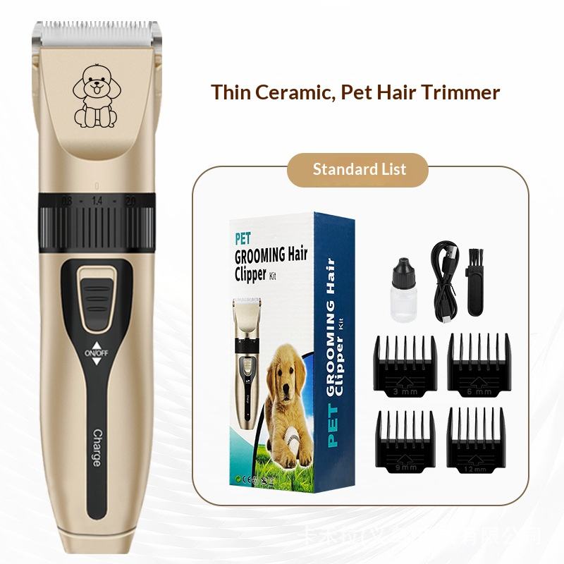 3. Tête de coupe en céramique à lame fine, ensemble standard