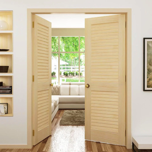 <span class=keywords><strong>Porte</strong></span> à persiennes réglable moderne en <span class=keywords><strong>bois</strong></span>, coupe-vent, pour salle de bain, <span class=keywords><strong>placard</strong></span>, armoire, ventilation intérieure, intimité, tailles personnalisées - Product Image 1