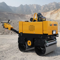 Compacteur routier manuel autoporté avec moteur diesel pour asphalte et sols