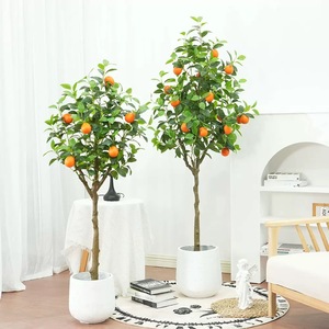 Bonsaï Artificiel Personnalisé Décoration <span class=keywords><strong>Kumquat</strong></span> Mandarine Oranges Plante Fruit Oranger Artificiel - Product Image 5