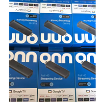 Clé TV 4K Onn Android 14, Quad Core, Connectivité 5G, 2 Go de RAM, Télécommande Vocale, Lecteur Multimédia en Streaming, Décodeur