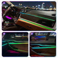 Pour BMW Série 5 G30, éclairage ambiant LED pour voiture, éclairage symphonique intérieur, lampe d'éclairage ambiant automobile, éclairage intérieur automobile