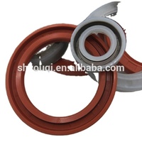 Joints d'étanchéité combinés en tissu caoutchouc NBR/FKM/Nylon/PTFE 55x75x10 vee -V