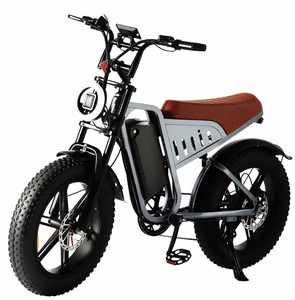 Bicicleta Eléctrica Deportiva Urbana de 3 Velocidades con Neumáticos para Nieve de 20*4 Pulgadas, Batería de Litio de 48V 15ah, Doble Suspensión y Motor Trasero sin Escobillas - Product Image 4