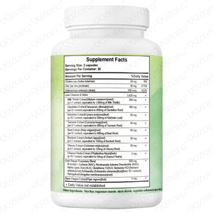 OEM mendukung fungsi hati kesehatan kapsul hati Artichoke Susu Thistle akar <span class=keywords><strong>Dandelion</strong></span> kunyit Artichoke daun kapsul hati untuk pria dan wanita - Product Image 2
