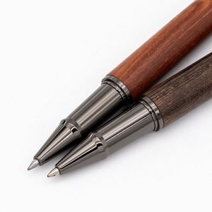 High Quality Luxury Custom Office Signature <b>Pen</b> Excellent Ballpoint Design 0.7mm <b>Multi</b>-<b>Colored</b> Ink Eco-Friendly Wooden Barrel - Product Image 3