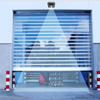 Détecteur de mouvement à micro-ondes pour la séparation piéton-voiture, filtre de détection de personnes pour accès aux entrepôts et logistique