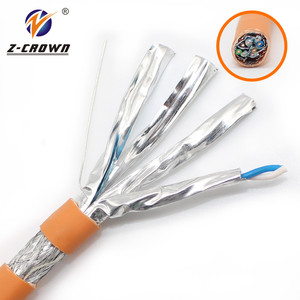 <span class=keywords><strong>Cable</strong></span> de Red Ethernet Cat6 Lan Grey 4*2 Pares, Certificado Giglan, Cat6a <span class=keywords><strong>UTP</strong></span>, Blindado, con Alimentación - Product Image 1