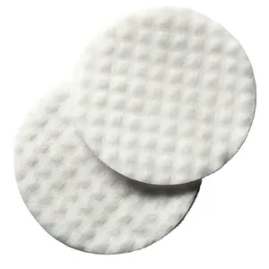 优质棉圆面部清洁100% 棉无纺布卸妆垫面部
