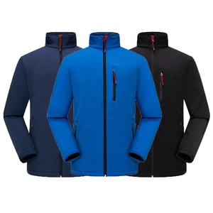 Giacche Invernali con Zip di Alta Qualità 2024, Giacche Softshell Personalizzate per Uomo, <span class=keywords><strong>Giacca</strong></span> in Pile <span class=keywords><strong>Senza</strong></span> Cappuccio - Product Image 1