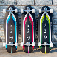 Nouveau Surf Skateboard et Surfskate Personnalisé pour Adultes - Surf Skate Complet