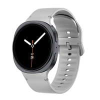 Bracelet de montre intelligente sport en silicone étanche Upro pour Samsung Galaxy Watch 8 / Watch 8 Classic, ajustement rapide, plusieurs options de couleurs