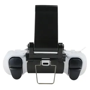 Soporte de teléfono móvil para controlador ps5 Gamepad accesorios soporte de montaje de agarre inteligente traje para <span class=keywords><strong>playstation5</strong></span> Ancho ajustable - Product Image 6