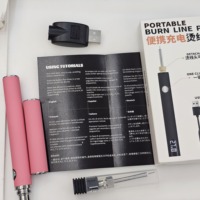 Pena Pemanas Kawat Nirkabel 510 1100mah Tegangan Dapat Diatur Tiga Tingkat Pena Pemanas Kawat Cepat untuk Waxing dan Soldering Iron