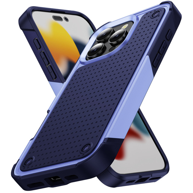 Shockproof TPU PC Phone Case for iPhone 16 Pro Max 15 14 360 Degree protection Mobile Phone Covers for Samsung S24 S23 S22 S21