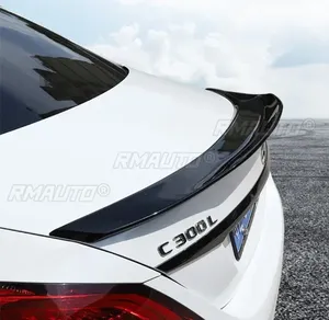 สปอยเลอร์หลังสำหรับรถยนต์ Mercedes Benz C-class W205 C260 C43 C63 AMG 4 ประตู ปี 2015-2021 ชุดแต่งสปอยเลอร์ฝากระโปรงท้ายรถยนต์ อะไหล่แต่ง - Product Image 4