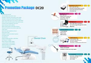Poltrona Odontoiatrica Multifunzionale DC20 con Set Completo, Attrezzatura Dentistica Elettrica - Product Image 2