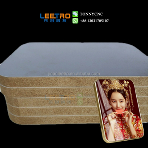 Gold Edge Chine Usine Vente Chaude Personnaliser Taille 12mm Mdf Cadre Photo Avec Adesive - Product Image 1